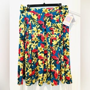 LuLaRoe Floral Skirt